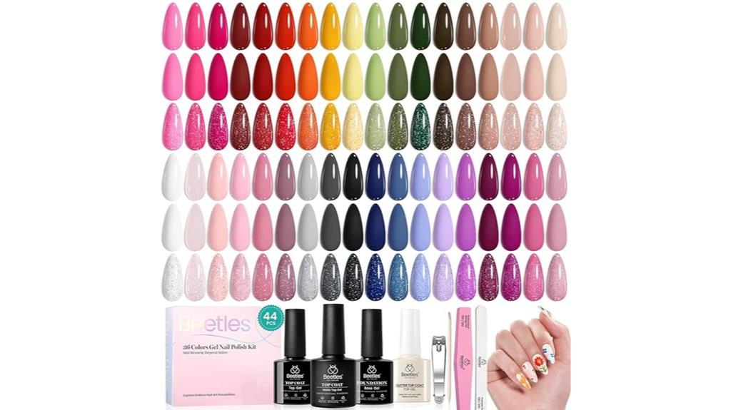 44 piece beetle gel set