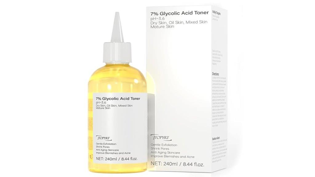 7 glycolic acid toner
