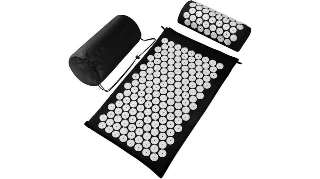 acupressure mat with pillow