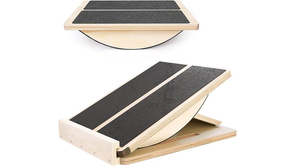 adjustable calf stretching board