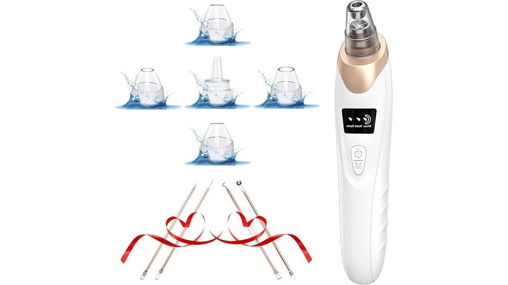 adjustable suction pore remover