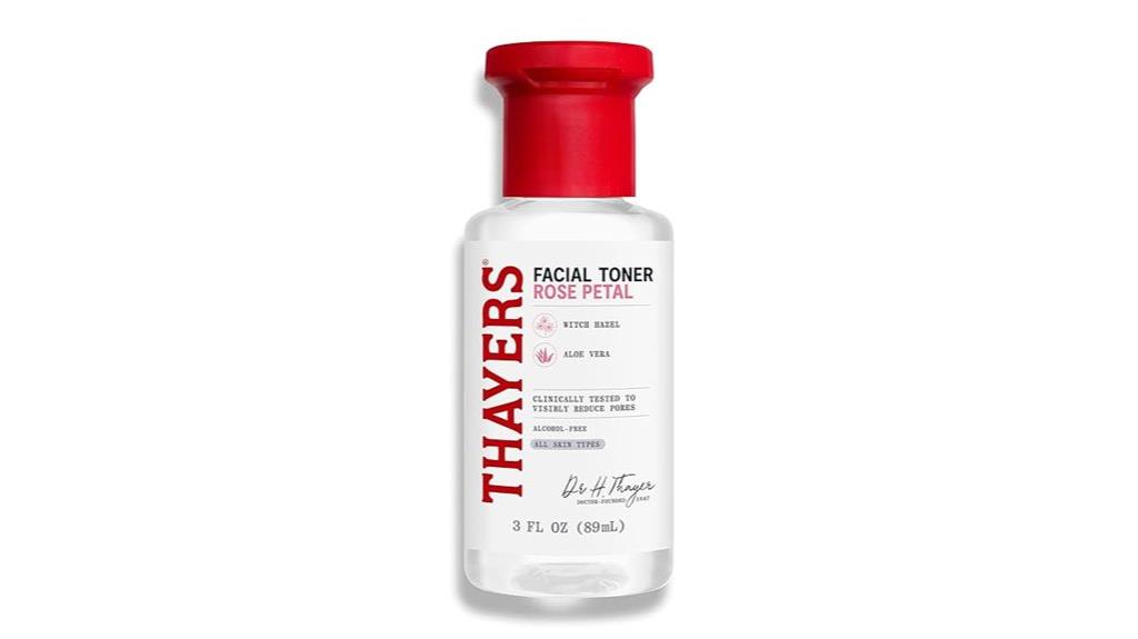alcohol free rose toner