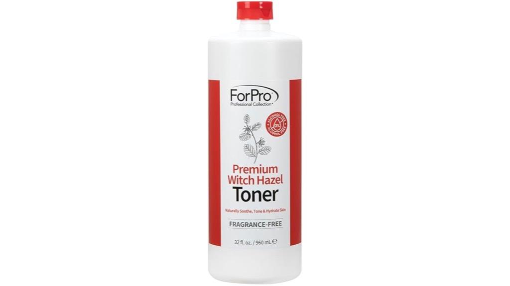 alcohol free witch hazel toner