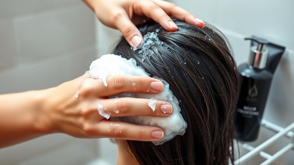 apply shampoo condition correctly