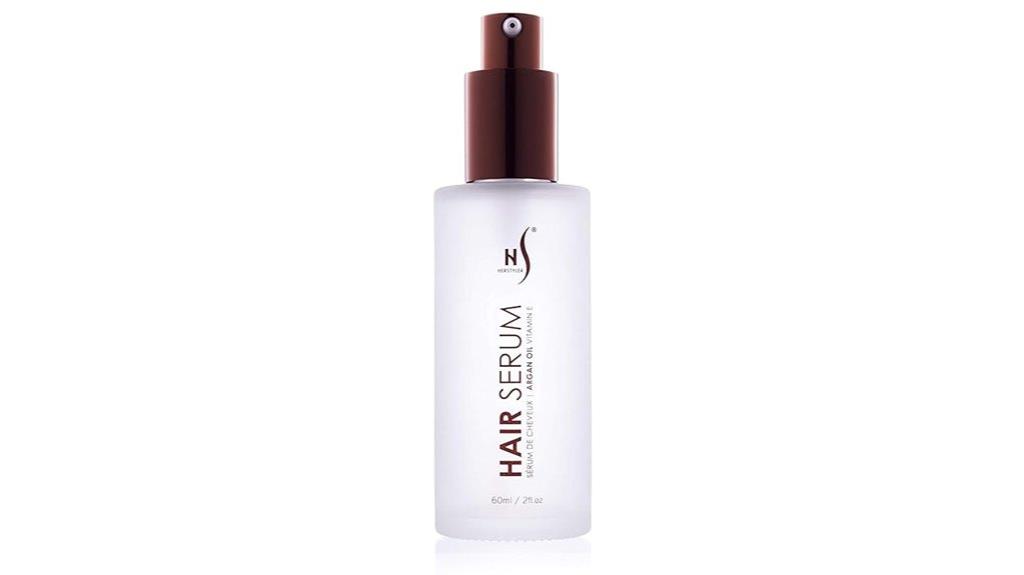 argan oil hair serum