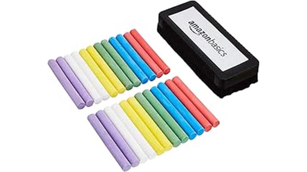assorted dustless chalk pack