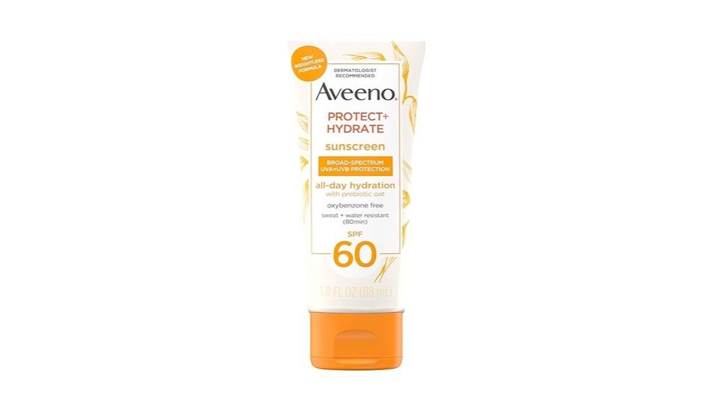 aveeno spf 60 sunscreen lotion