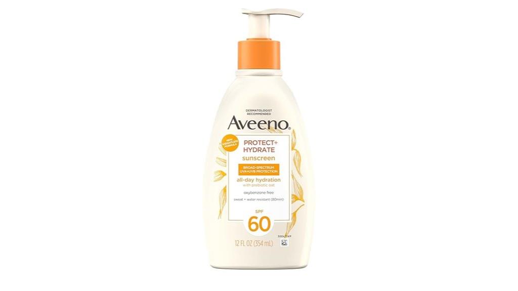aveeno sunscreen body lotion