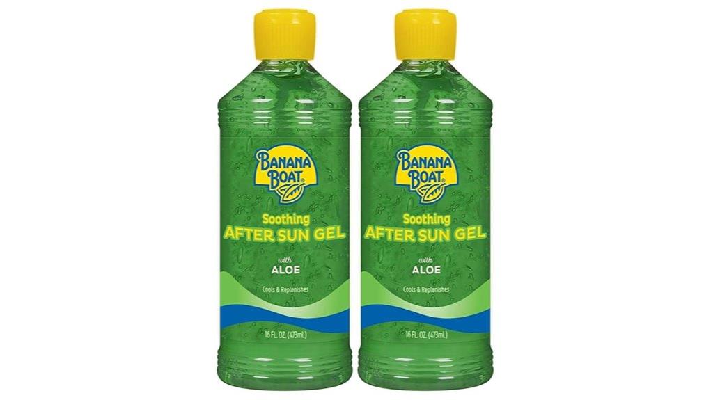 banana boat aloe gel