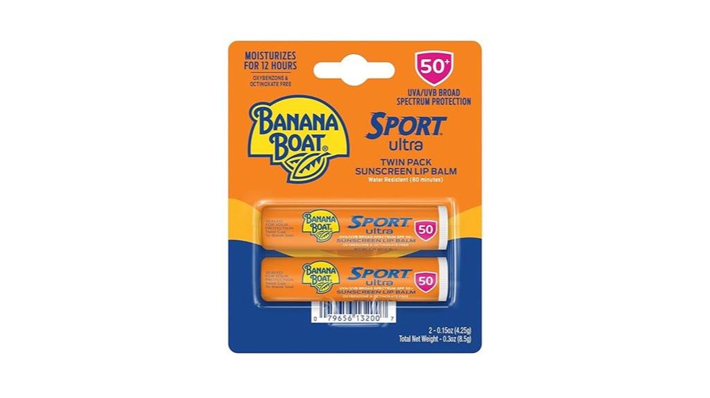 banana boat spf lip