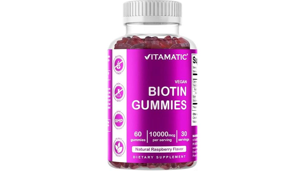 biotin gummies for beauty
