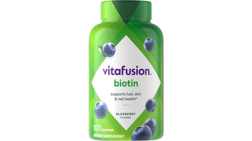 biotin gummy vitamins 100