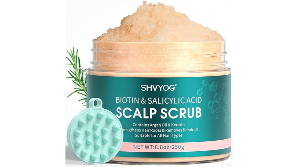 biotin tea tree scrub