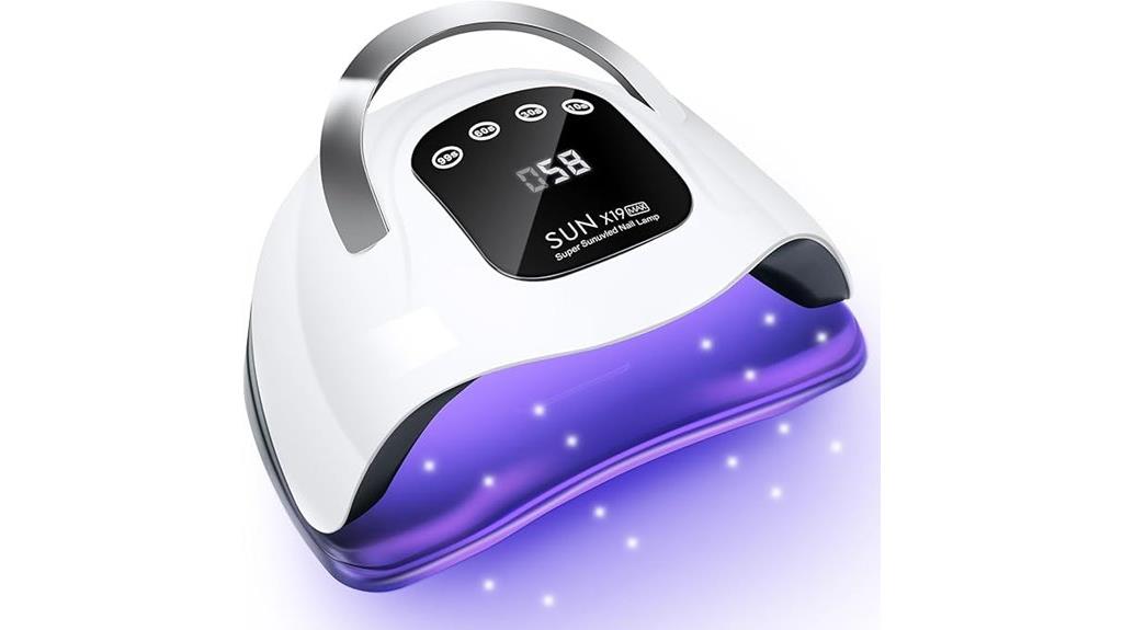 black uv nail lamp
