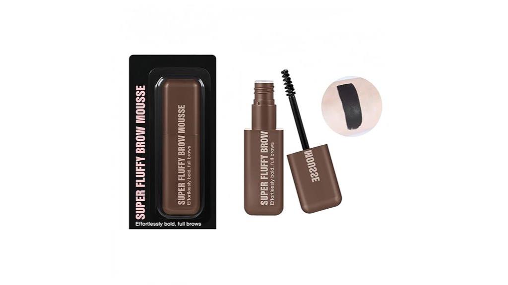 black volumizing brow mousse