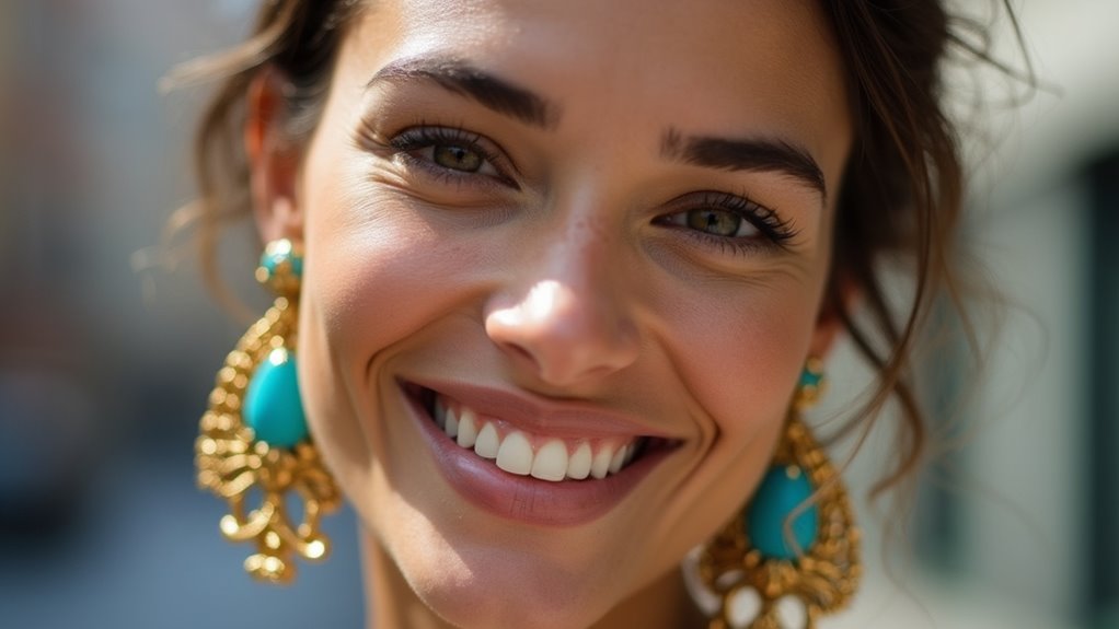 bold jewelry instantly elevates