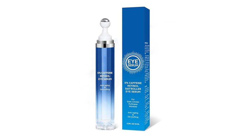 caffeine retinol eye cream