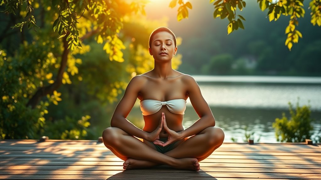 calm doubts with breathing