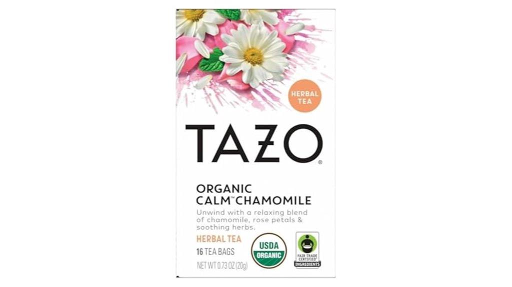 chamomile caffeine free tea