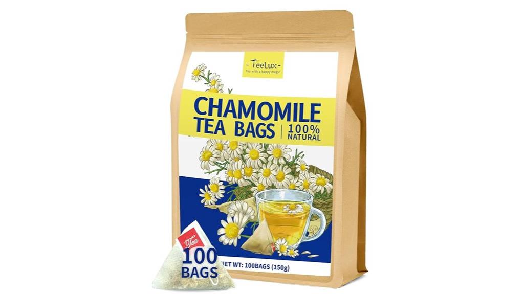 chamomile tea bags 100 count