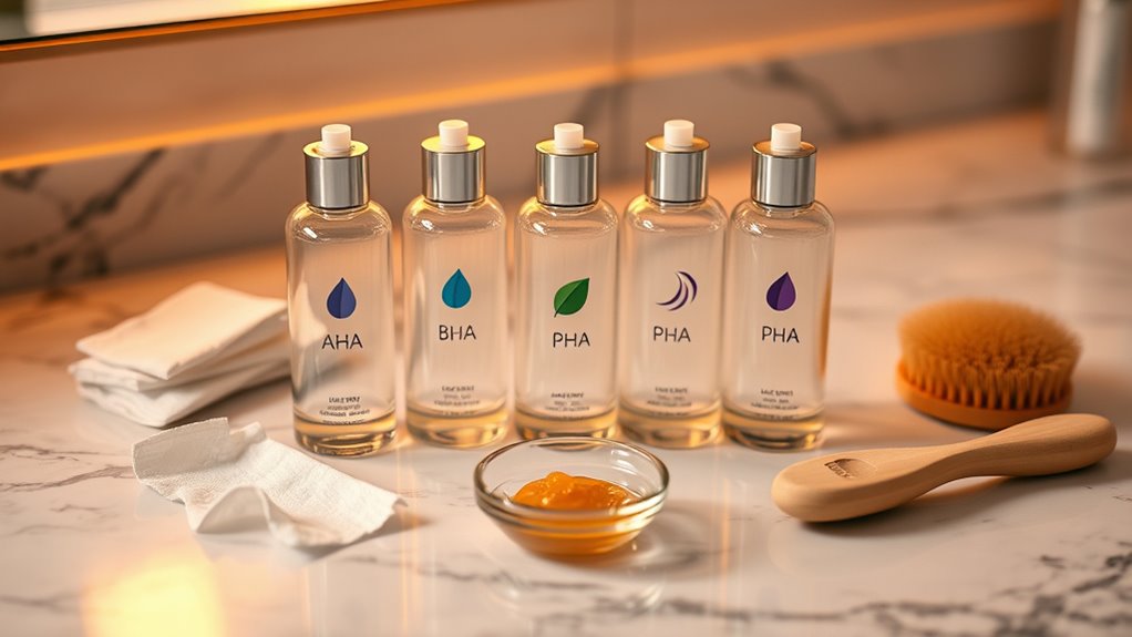 choose acids suited to skin