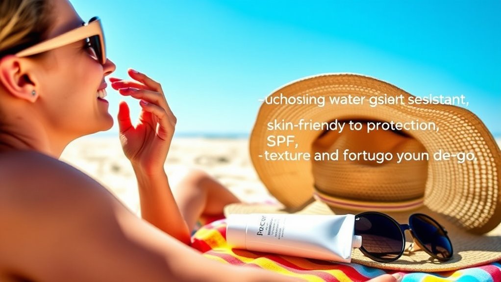 choosing effective travel sunscreen