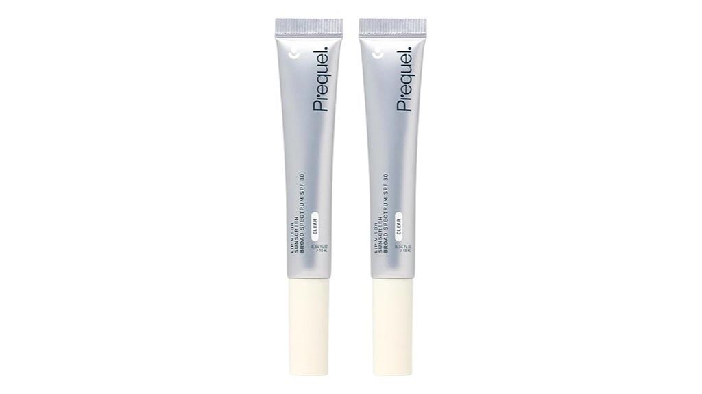 clear spf lip balm duo