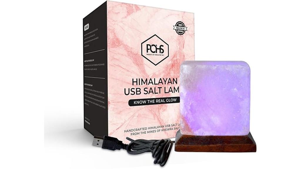 colorful himalayan salt lamp