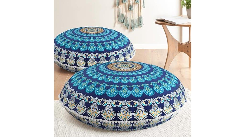 comfortable meditation floor cushions