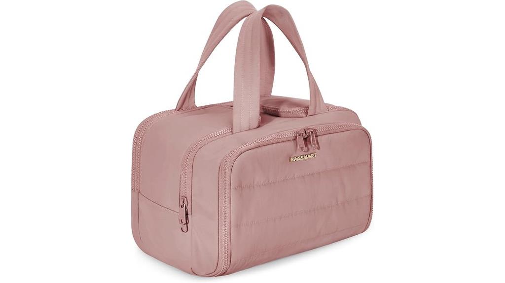 compact travel toiletry organizer