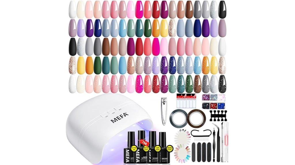 complete 60 piece nail set
