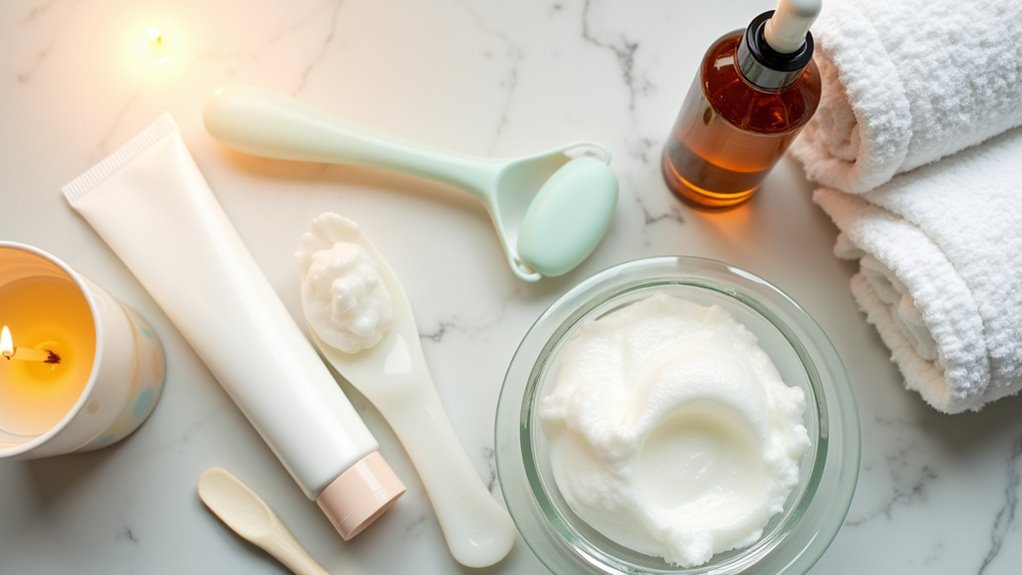 consistent daily skincare routine