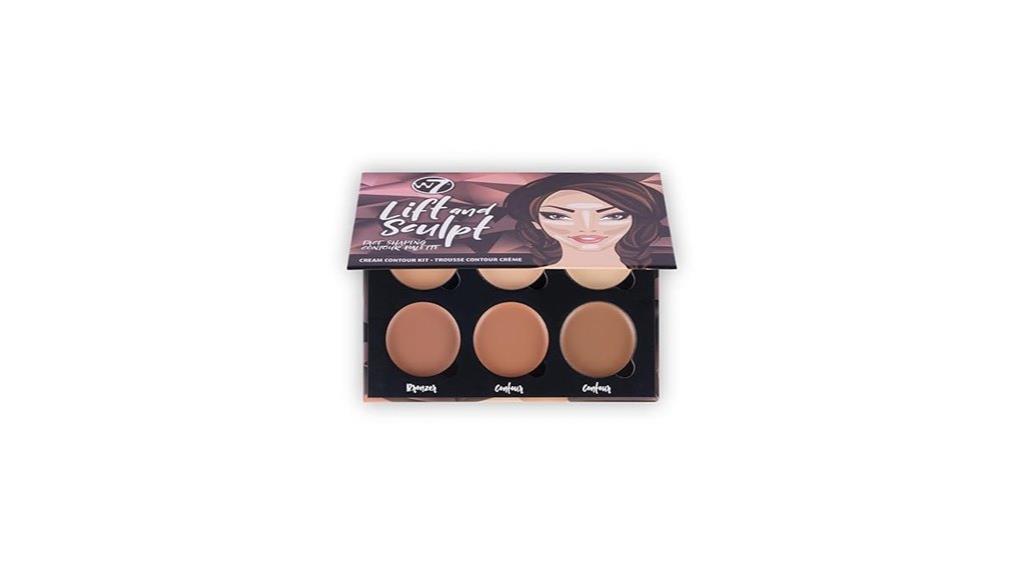 contouring and sculpting makeup kit