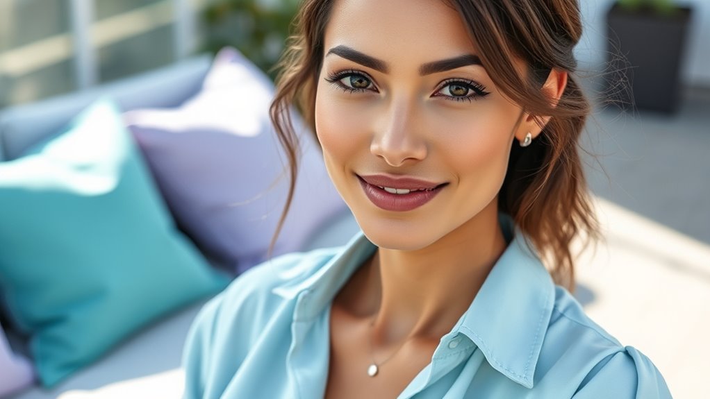 cool tones create fresh style