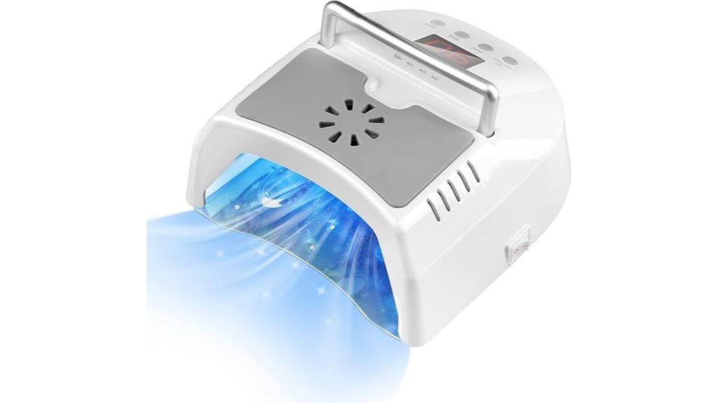 cordless 72w uv nail lamp