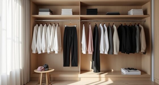 create a minimal versatile closet