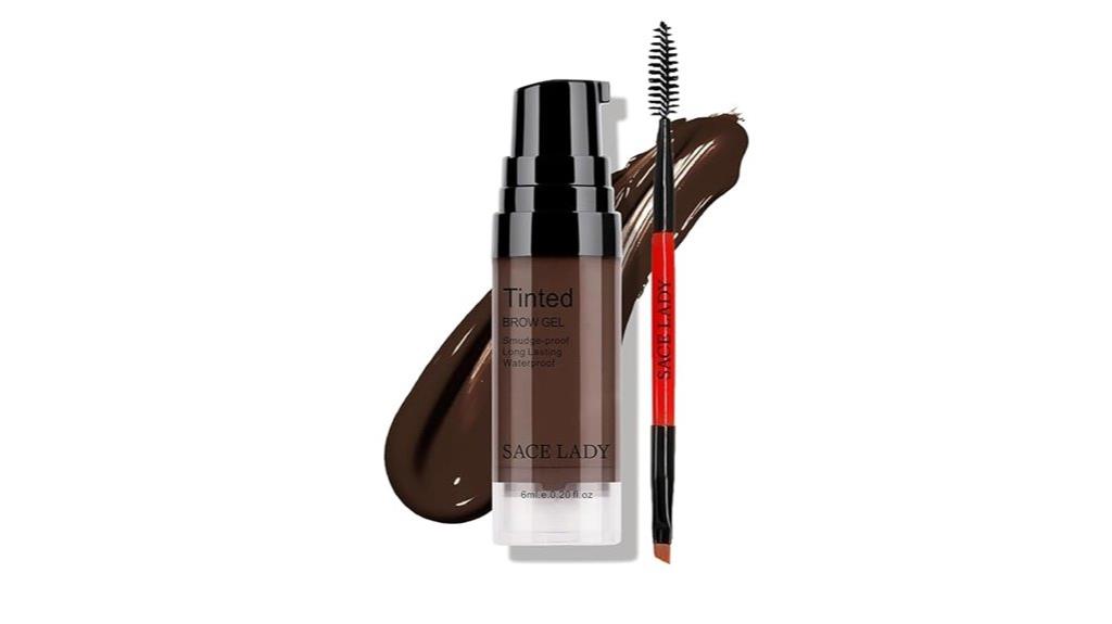 dark brown eyebrow gel