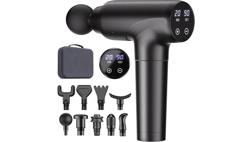 deep tissue massage gun