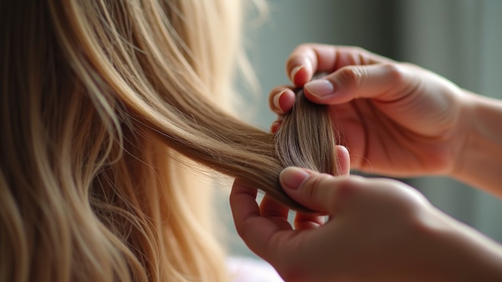 diy home split ends treatment
