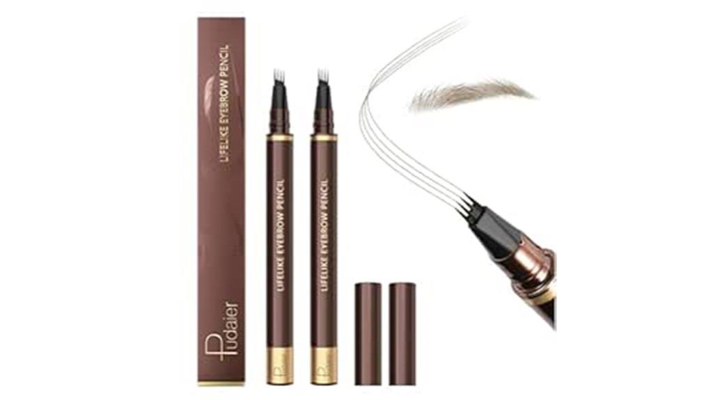 dual eyebrow pen set