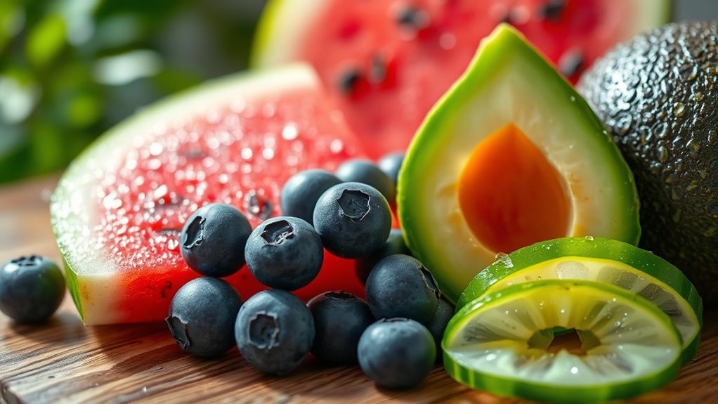 eat water rich hydrating foods