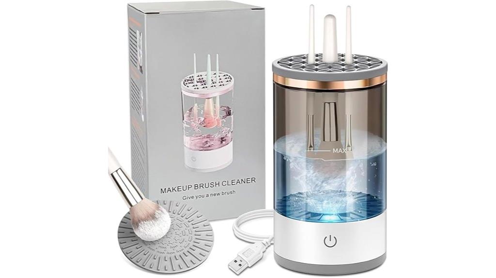 electric makeup brush cleaner