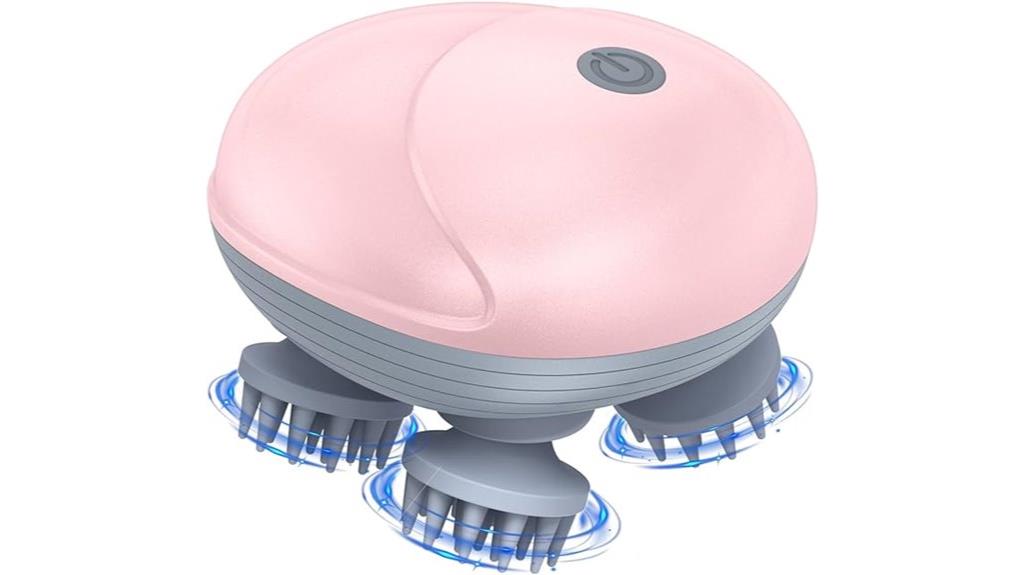 electric scalp massager nodes