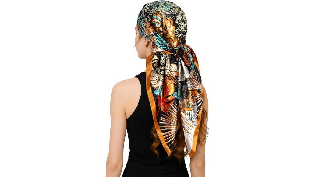 elegant women s head scarf