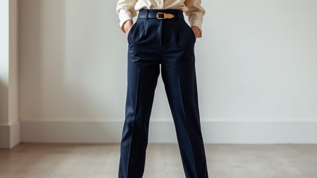 elevate legs with high waisted styles