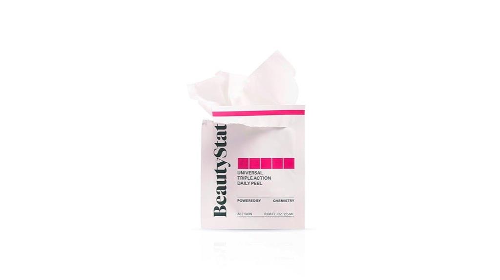 exfoliating brightening peel pads