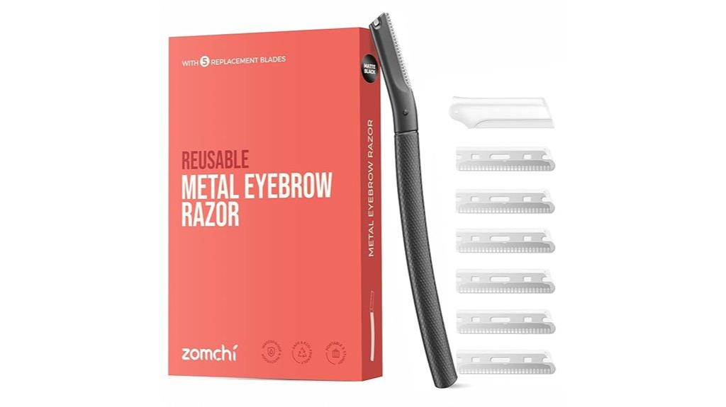 eyebrow and face razors