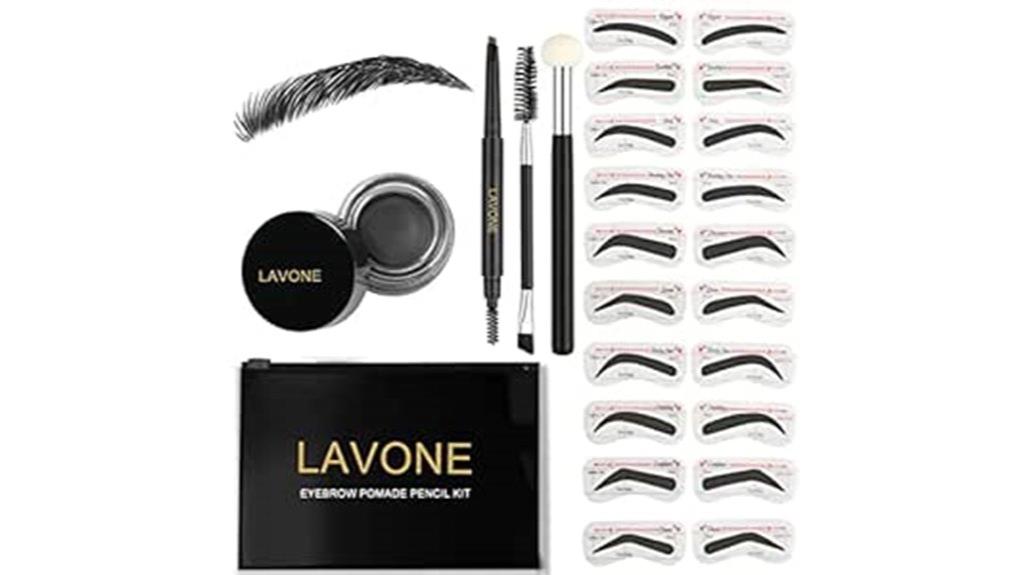 eyebrow stencil kit