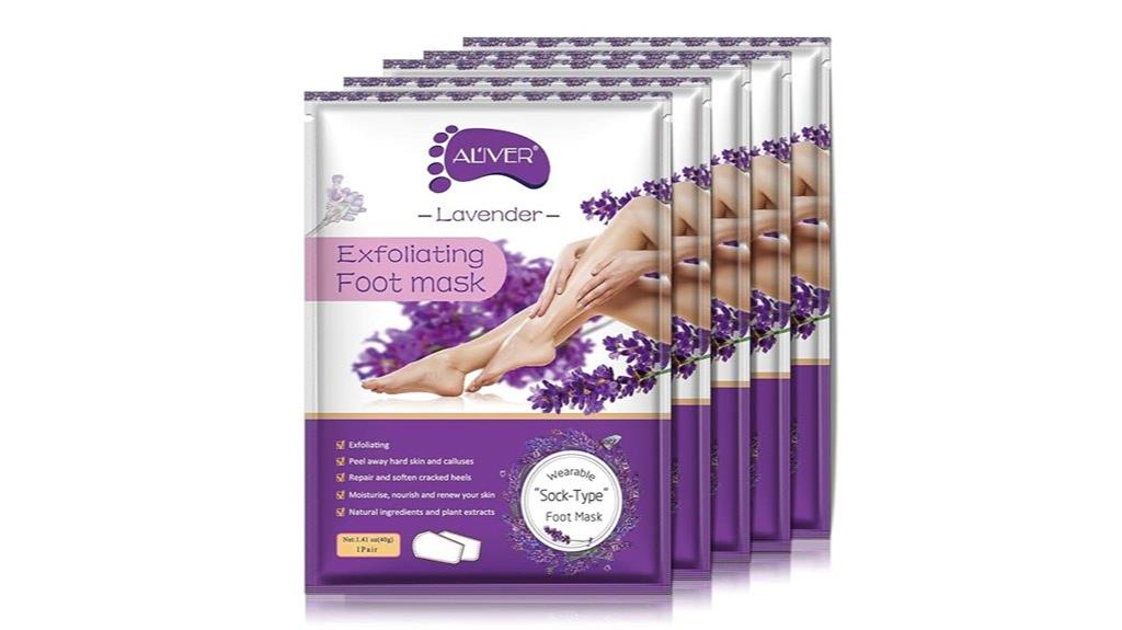 foot exfoliating treatment pack