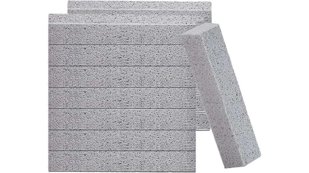 four packs of pumice stones